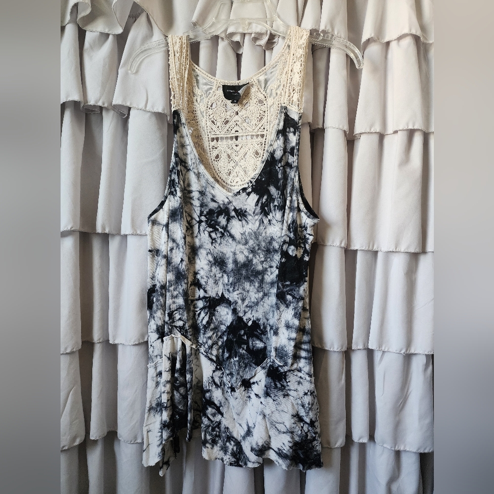 Romeo and Juliet Crochet Tye Dye Top